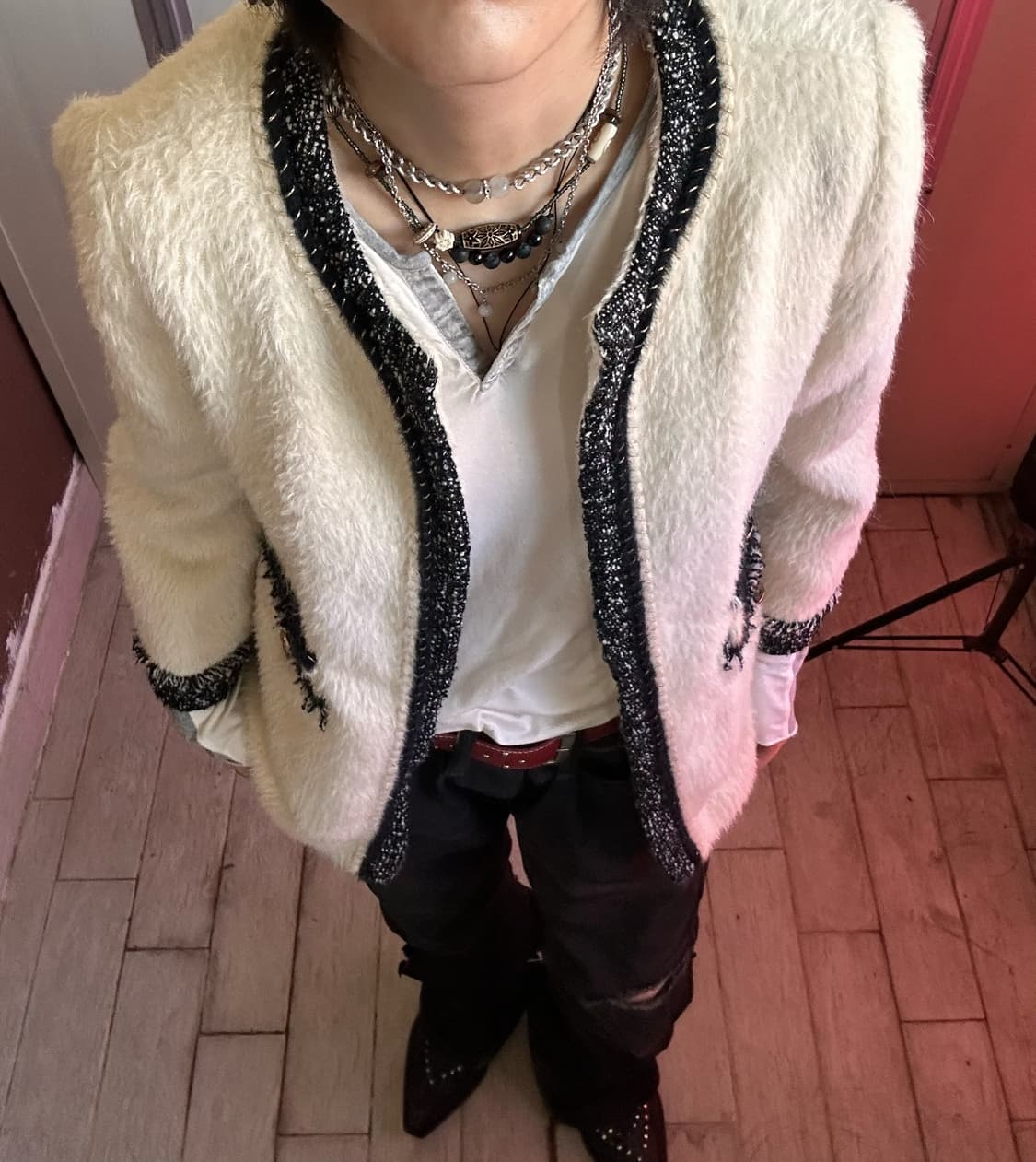 LENIC&COLLECTION tweed jacket 상품이미지2