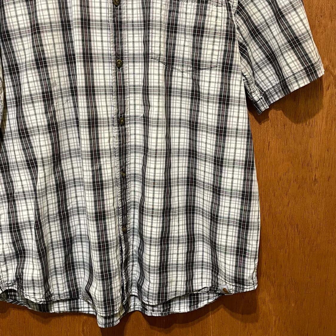  (XL) Carhartt 칼하트 체크 포켓 셔츠  상품이미지3