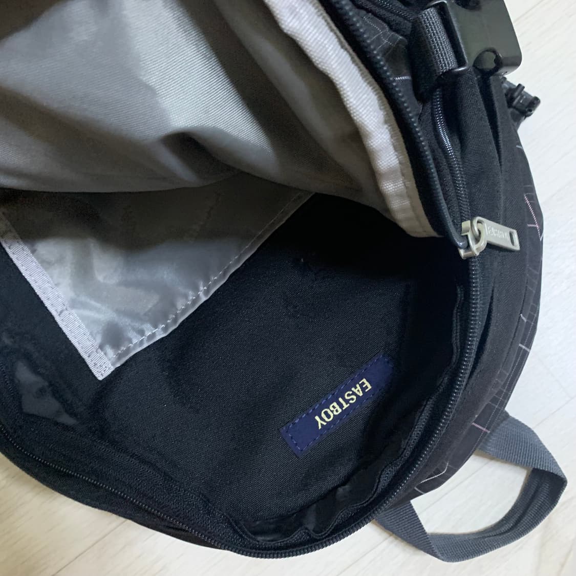 이스트보이 핑크 체크 백팩 상품이미지7