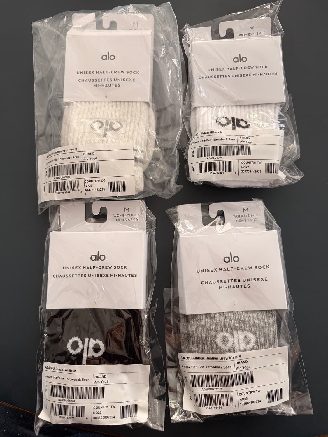 Alo 알로 삭스 양말 S M L 새상품 상품이미지2