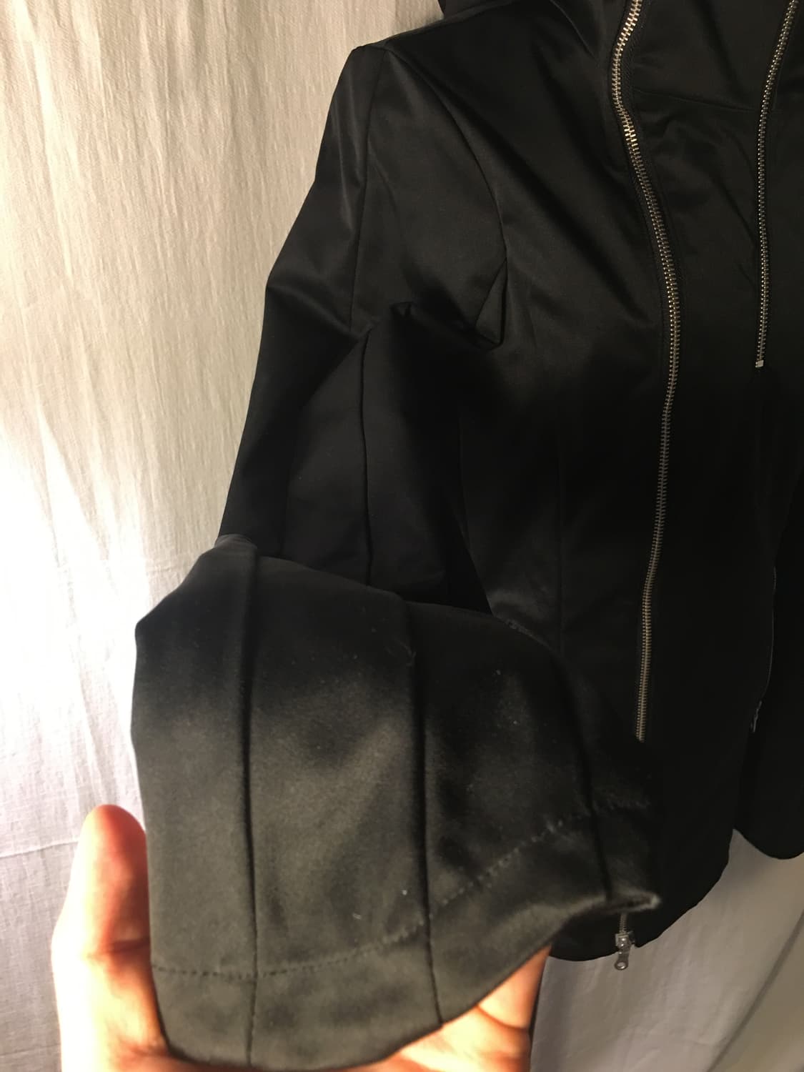 NO ID 忍者 high neck hooded jacket 상품이미지4