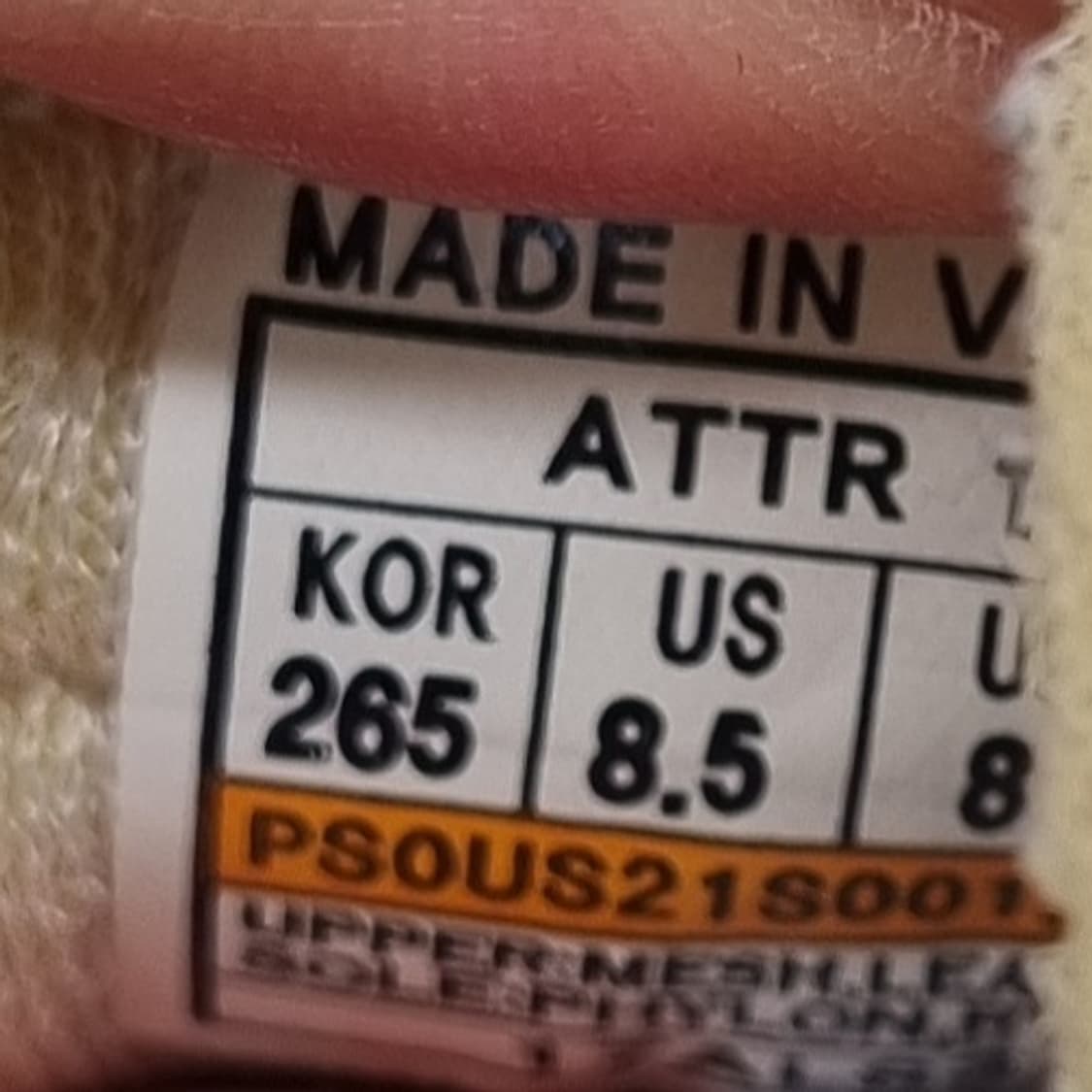 프로스펙스 attr 101 남성운동화265 상품이미지6