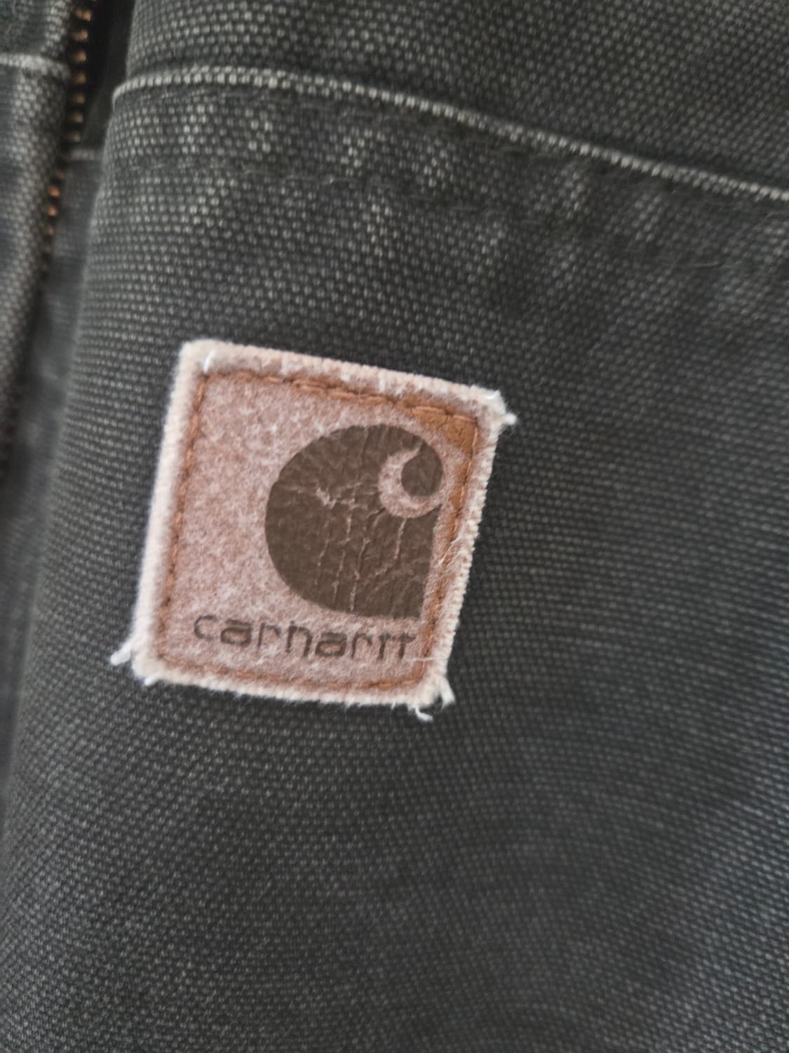 칼하트 액티브자켓 j25 모스그린 상품이미지4