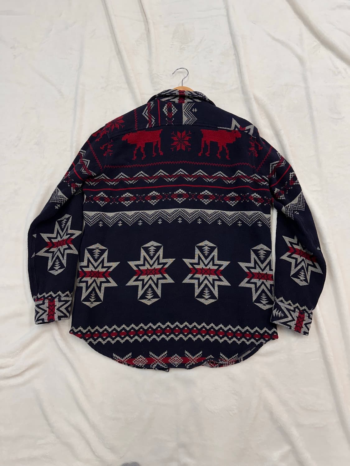 (M)폴로랄프로렌 아즈텍 플란넬 셔츠 네이비 상품이미지6