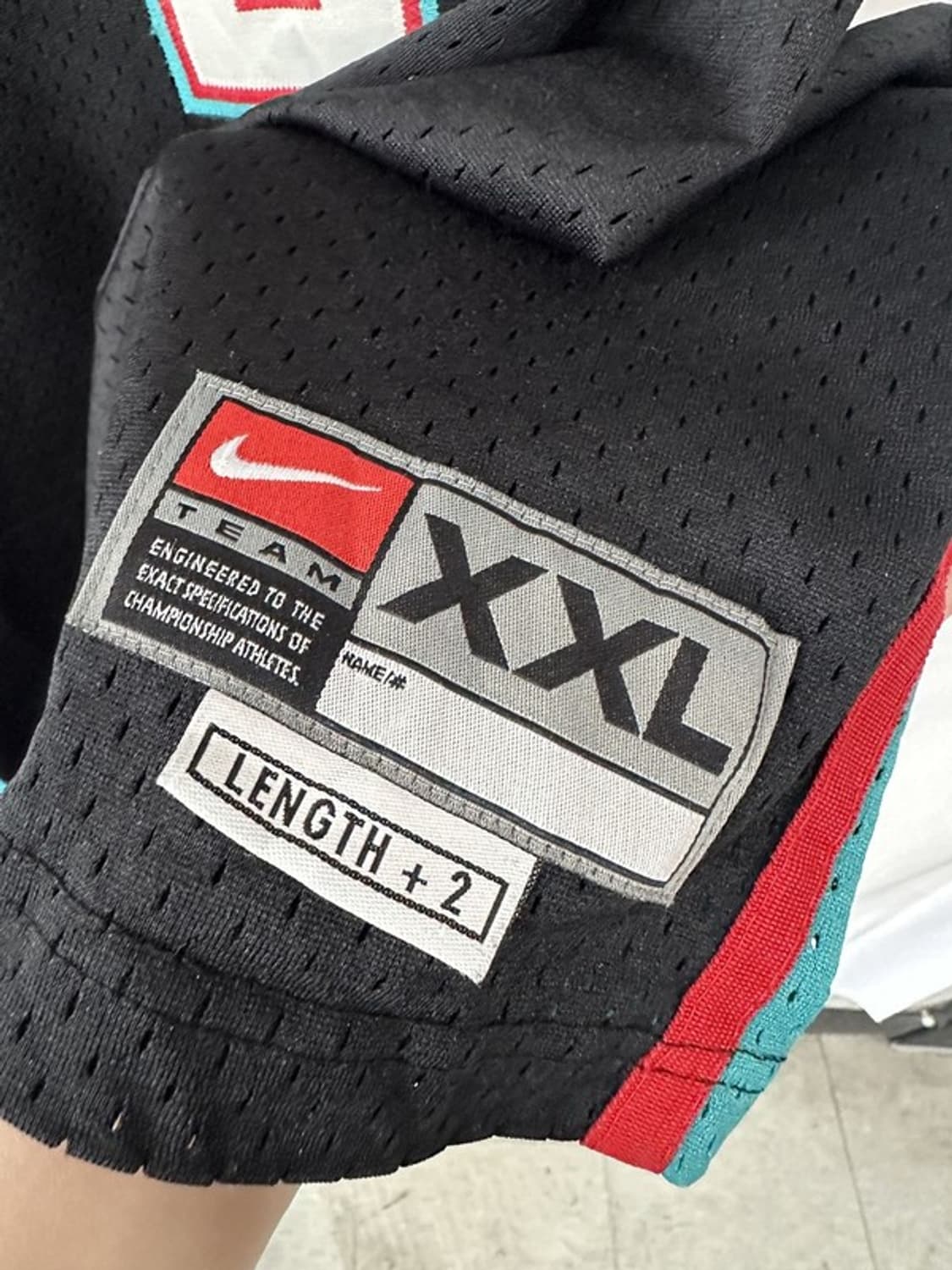 [XXL] NIKE 02s 빈티지 NBA 멤피스그리즐리스 스윙맨저지 상품이미지4
