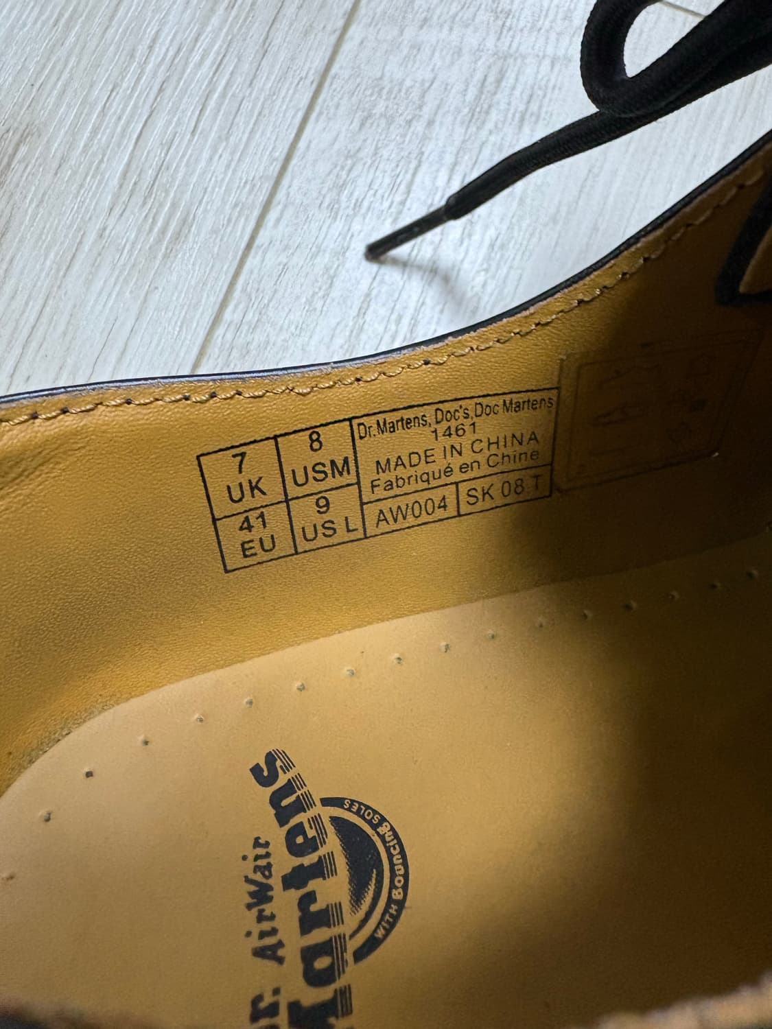 닥터마틴 1461 3홀 스무스 260 상품이미지7