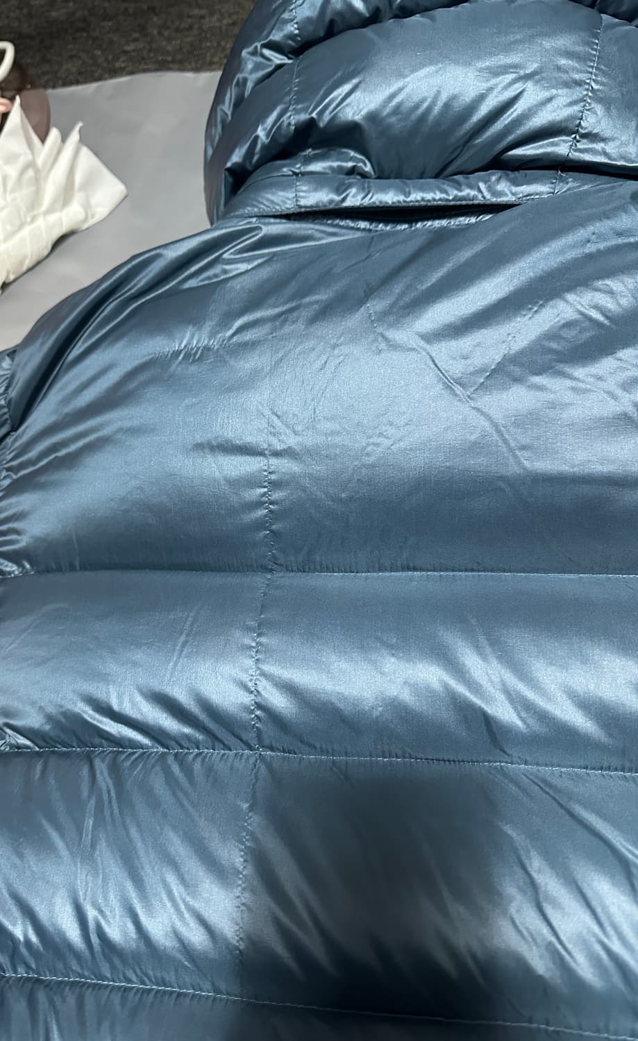 노스페이스 700 메트로 퍼텍스 퀀텀 유광 후드패딩 L 상품이미지5