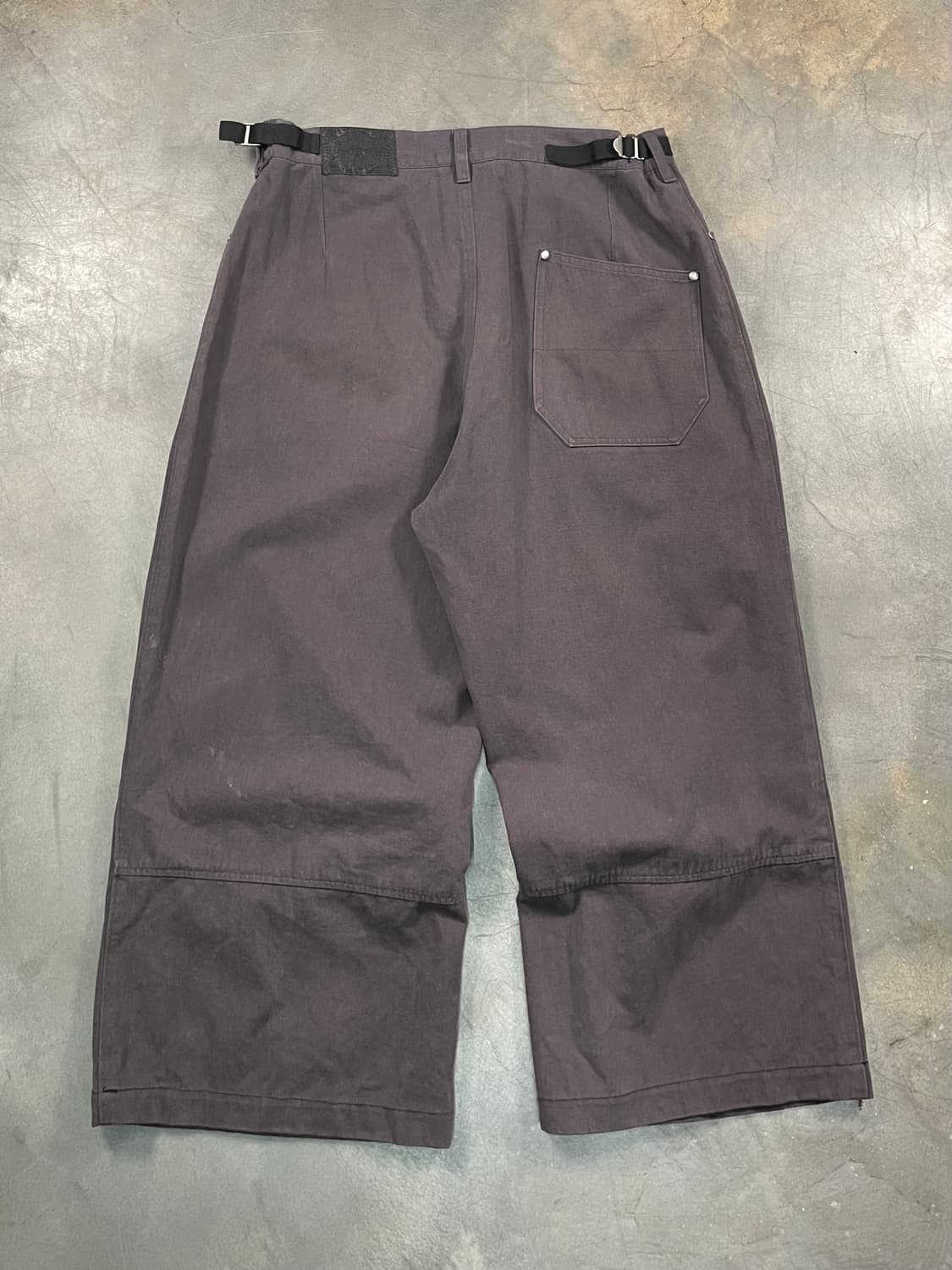 폴리테루 원턱 고시마 팬츠 상품이미지6