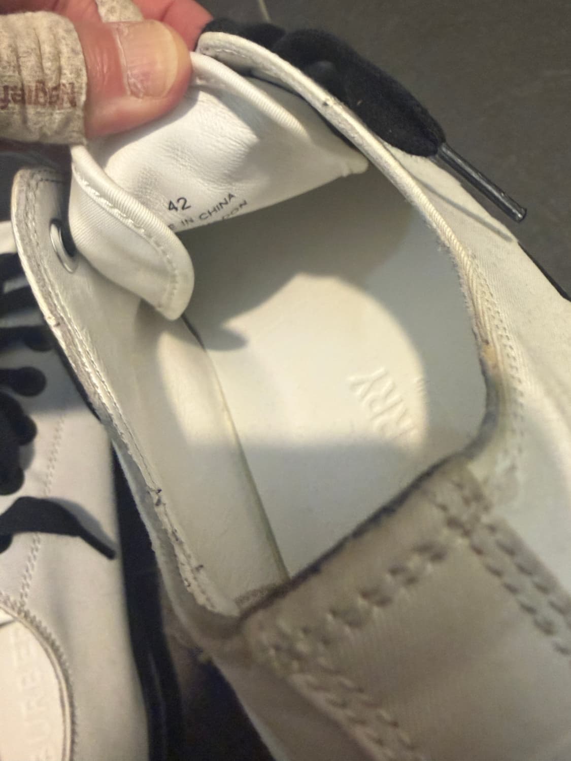 버버리의 라크홀(Larkhall) 로고 코튼 스니커즈 상품이미지4