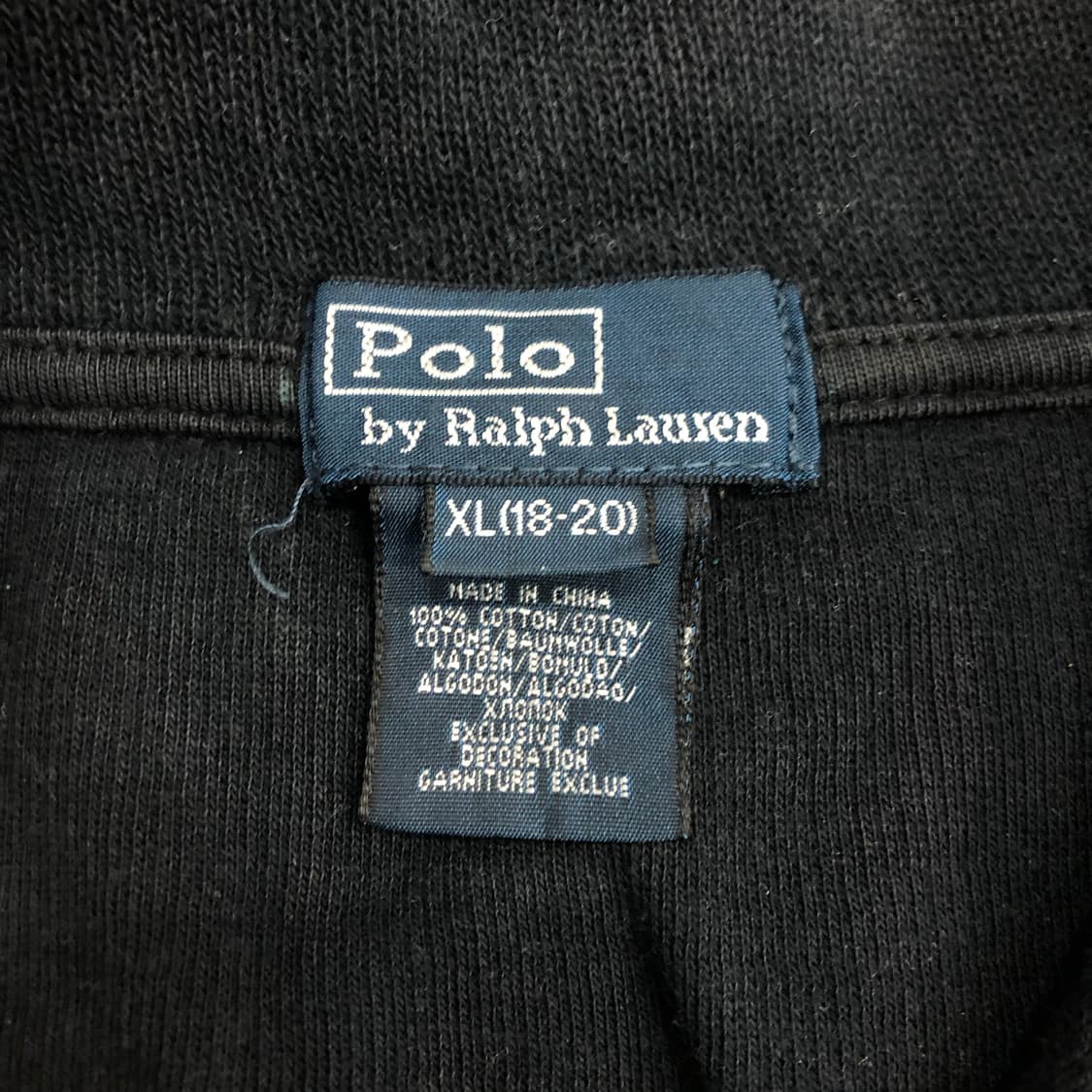 폴로 랄프로렌 걸즈 빅포니 코튼 하프집업 니트 상품이미지5