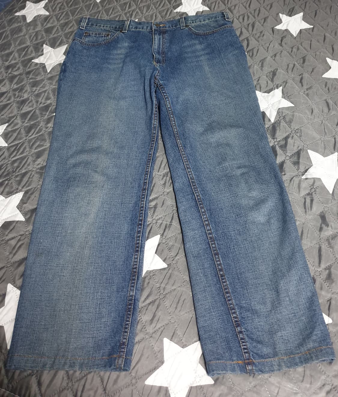 커클랜드 빈티지 워시드 세미와이드 데님팬츠 (36) 상품이미지1