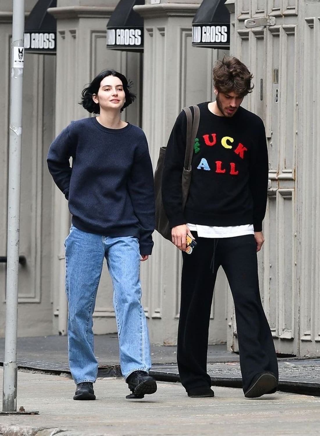 DISCUS ATHLETIC navy sweat 상품이미지1