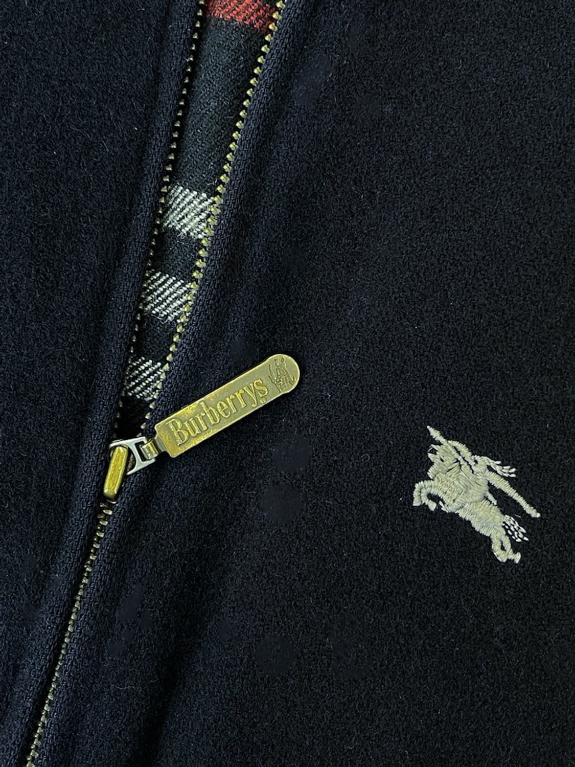 버버리 90s 이퀘스트리안 나이트 울 자켓 상품이미지4