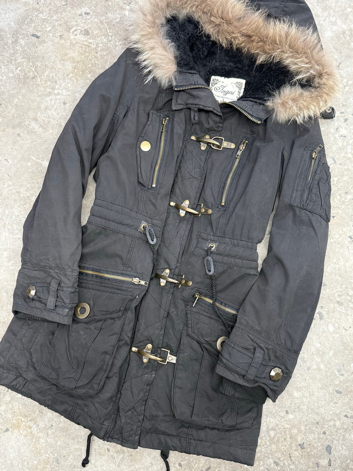 y2k 락시크 버클 자켓*레어 상품이미지8