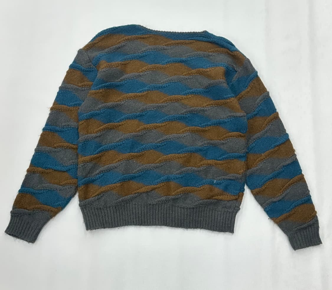 🧵하구미st 민트 초코 니트🧵앙고라st 일본 빈티지 히피 에스닉 상품이미지3