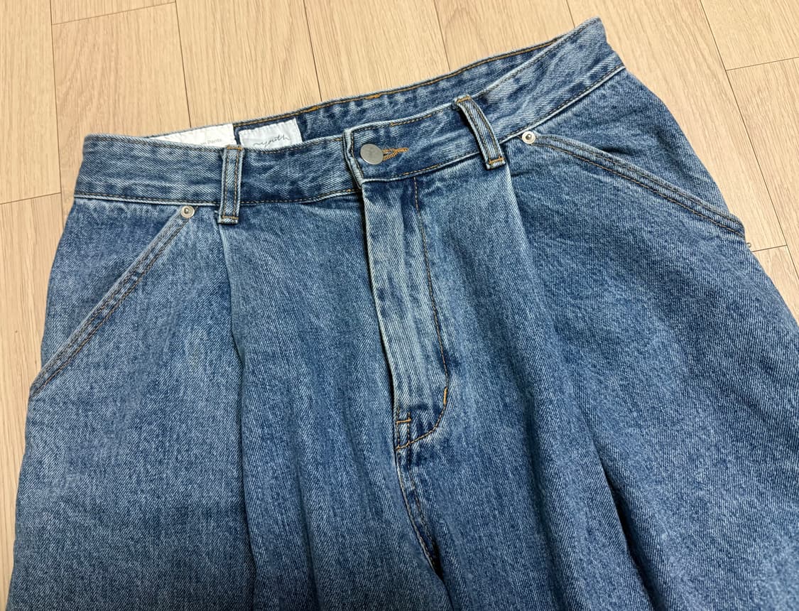 유스(youth.) 와이드 데님 S(01) 상품이미지1