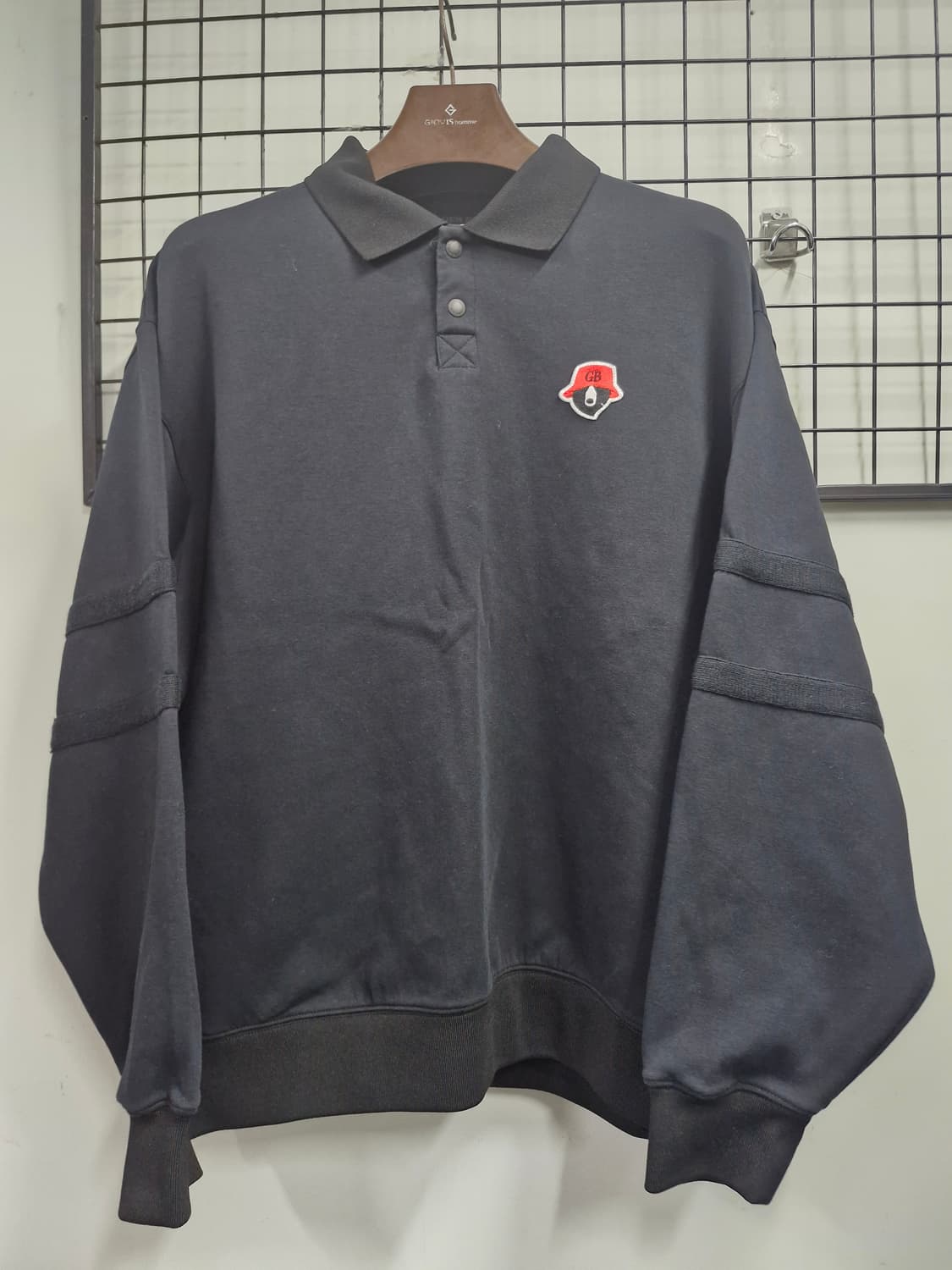 100-105XL 골든베어 콘트라스트 라인 포인트 스웻셔츠. 상품이미지1