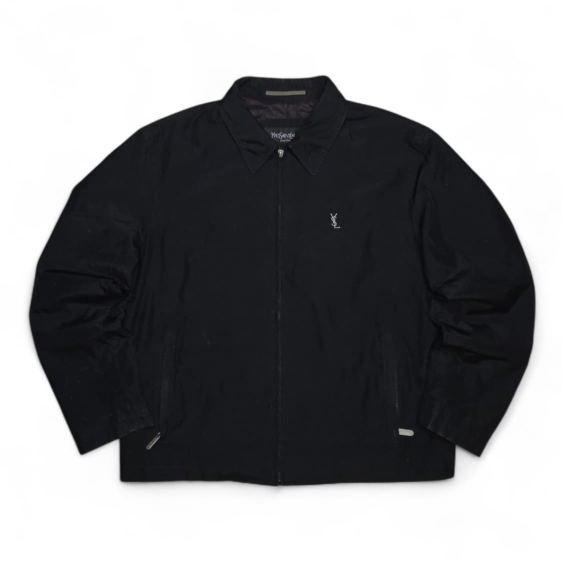 YSL 입생로랑 왁스 블루종 자켓 (실XL)
 상품이미지1