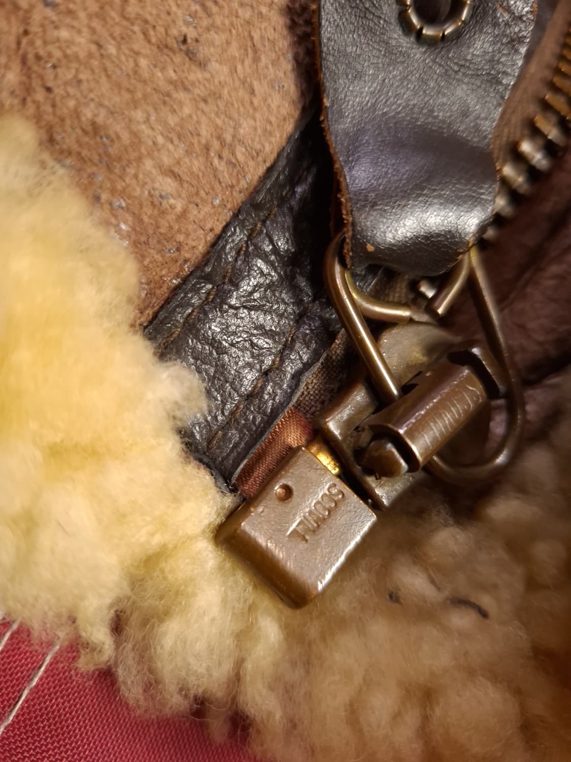 오리지날 미국제조 미공군 TYPE 항공 폭격기 무스탕 상품이미지6