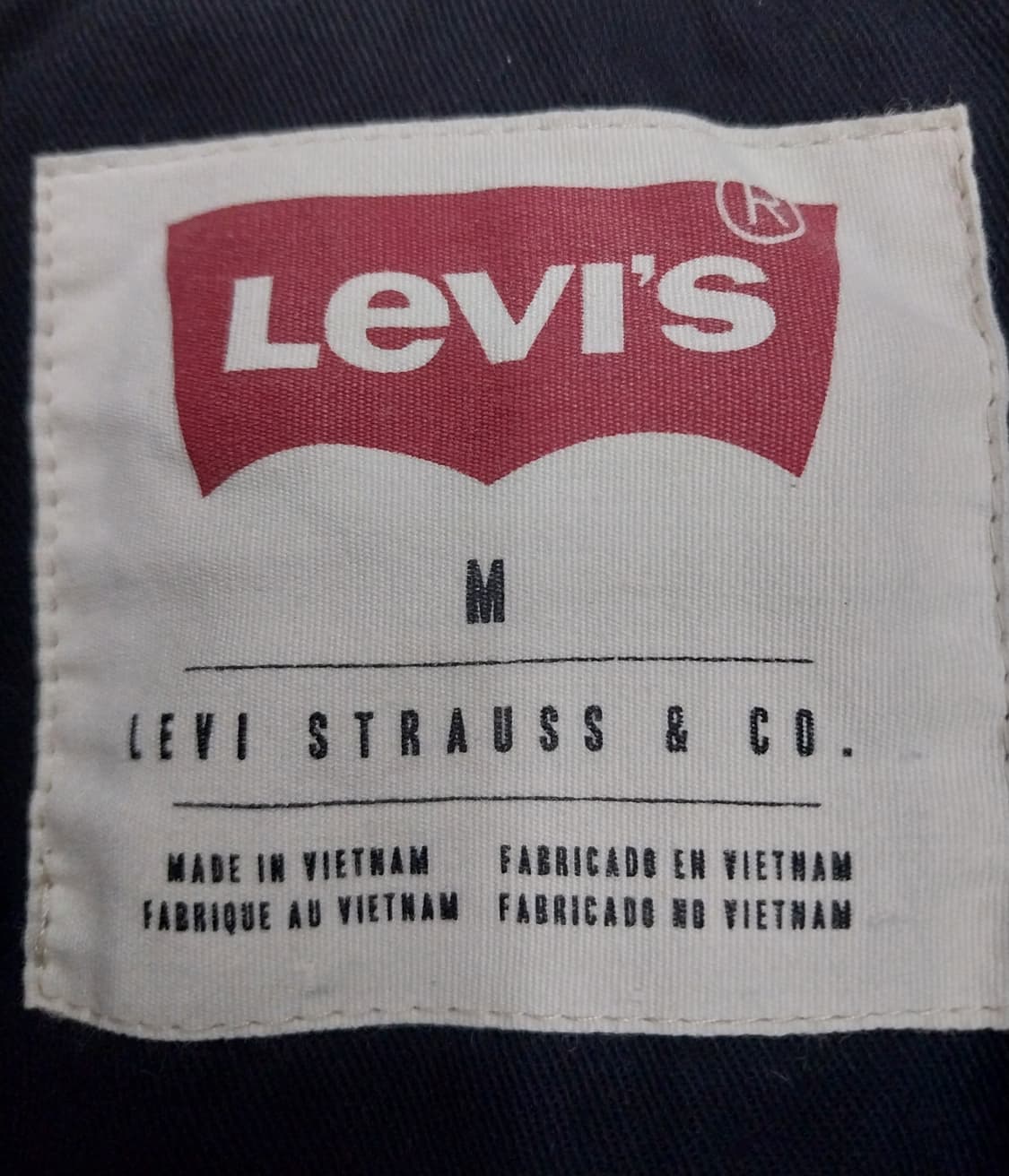 리바이스 진네이비 후드 패딩 M 상품이미지4