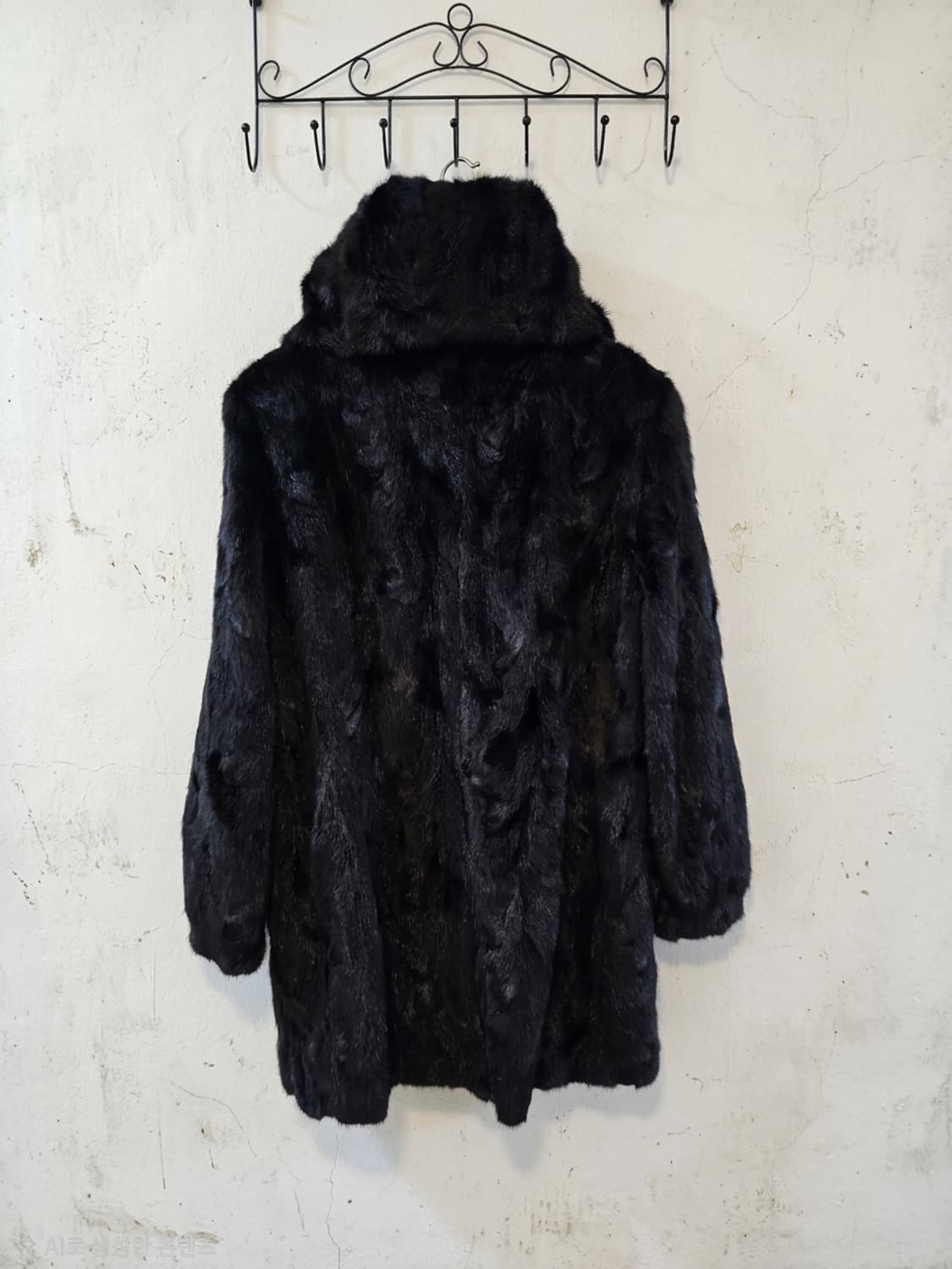 LEE YOUNG A COLLECTION 블랙 퍼 코트 77 상품이미지2