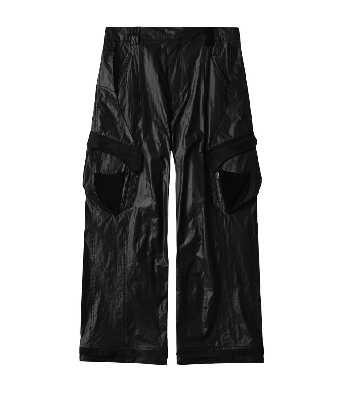 xs size) xlim EP.7 04 TROUSERS 유광블랙 상품이미지1