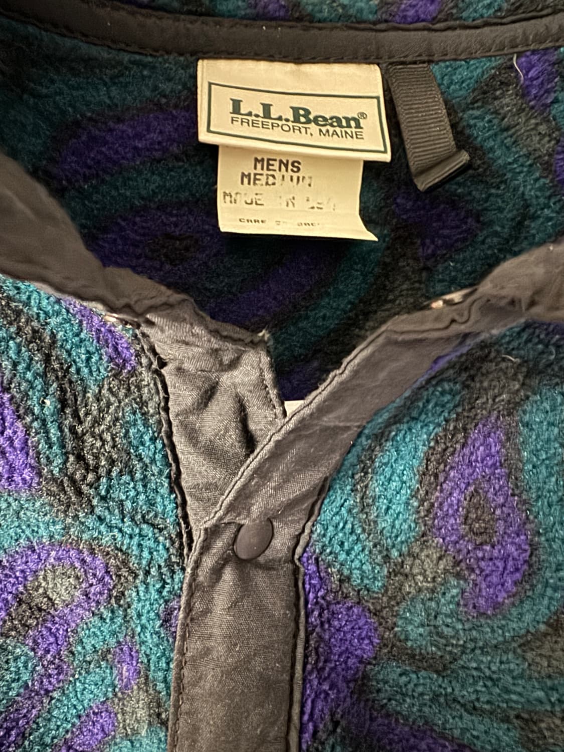 빈티지 엘엘빈 L.L.Bean 풀오버 플리스 M 상품이미지2