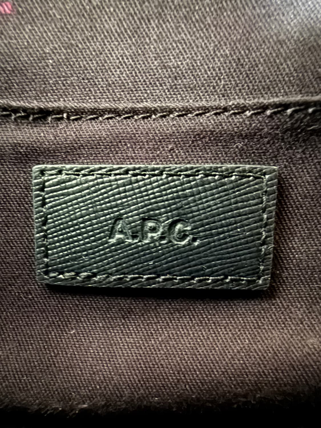 아페쎄(A.P.C) 사피아노 하프문백(NAVY) 상품이미지10