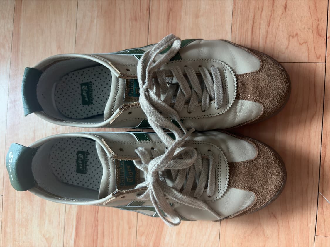 오니츠카타이거 멕시코66 베이지 그라스그린 260mm 상품이미지2