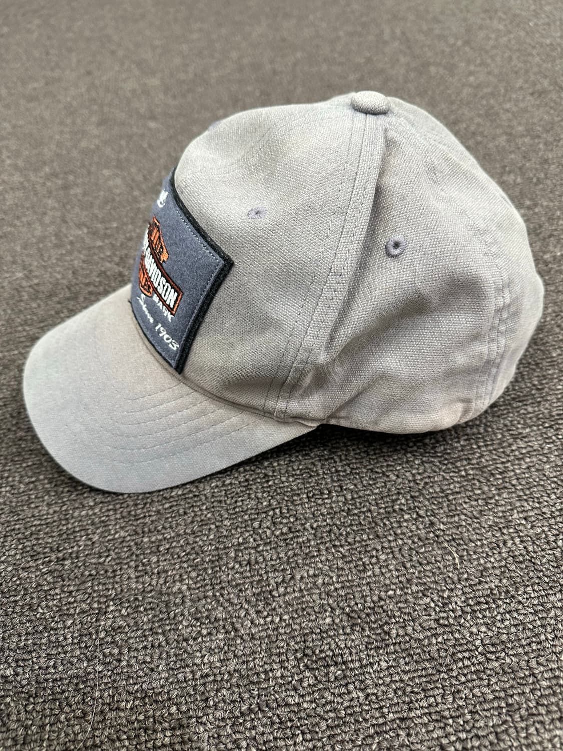 할리데이비슨 빈티지 자수 볼캡 상품이미지3