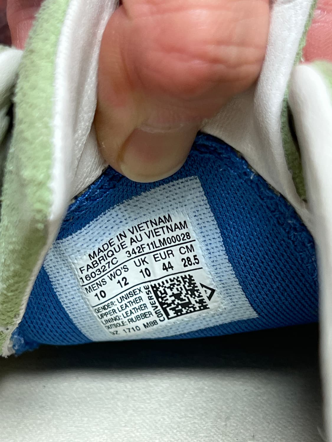 [285] 컨버스 X 골프 르 플레르 원스타 로우 제이드 라임 상품이미지6