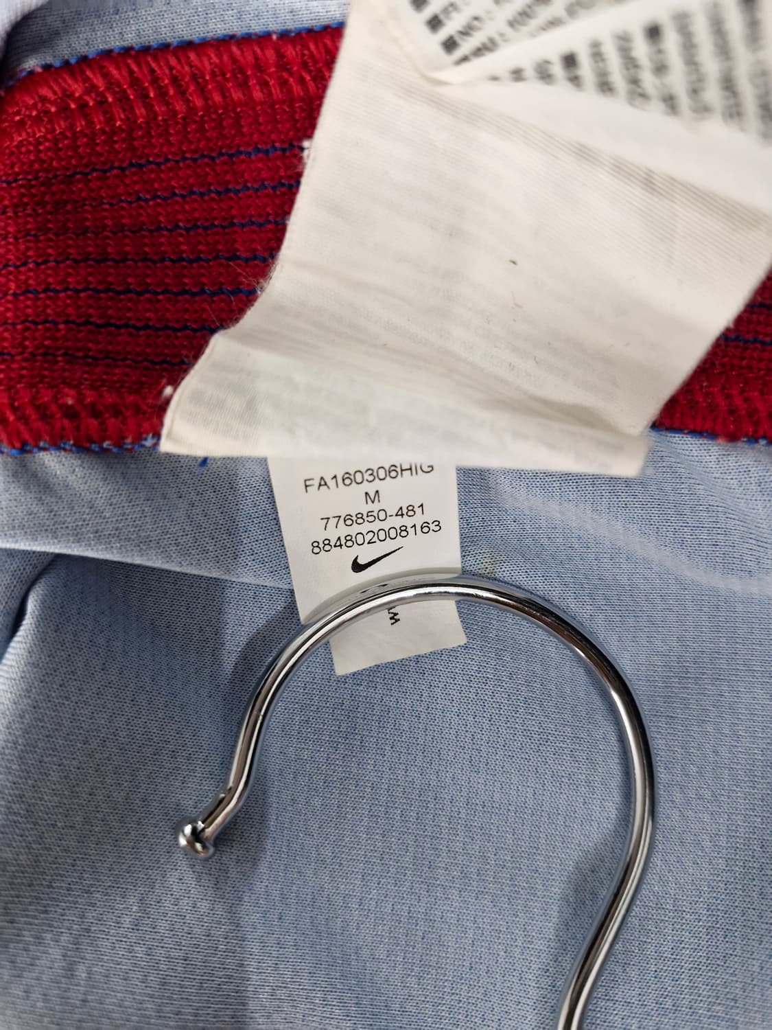 나이키 16-17 바르셀로나 홈 유니폼 어센틱_M 상품이미지10