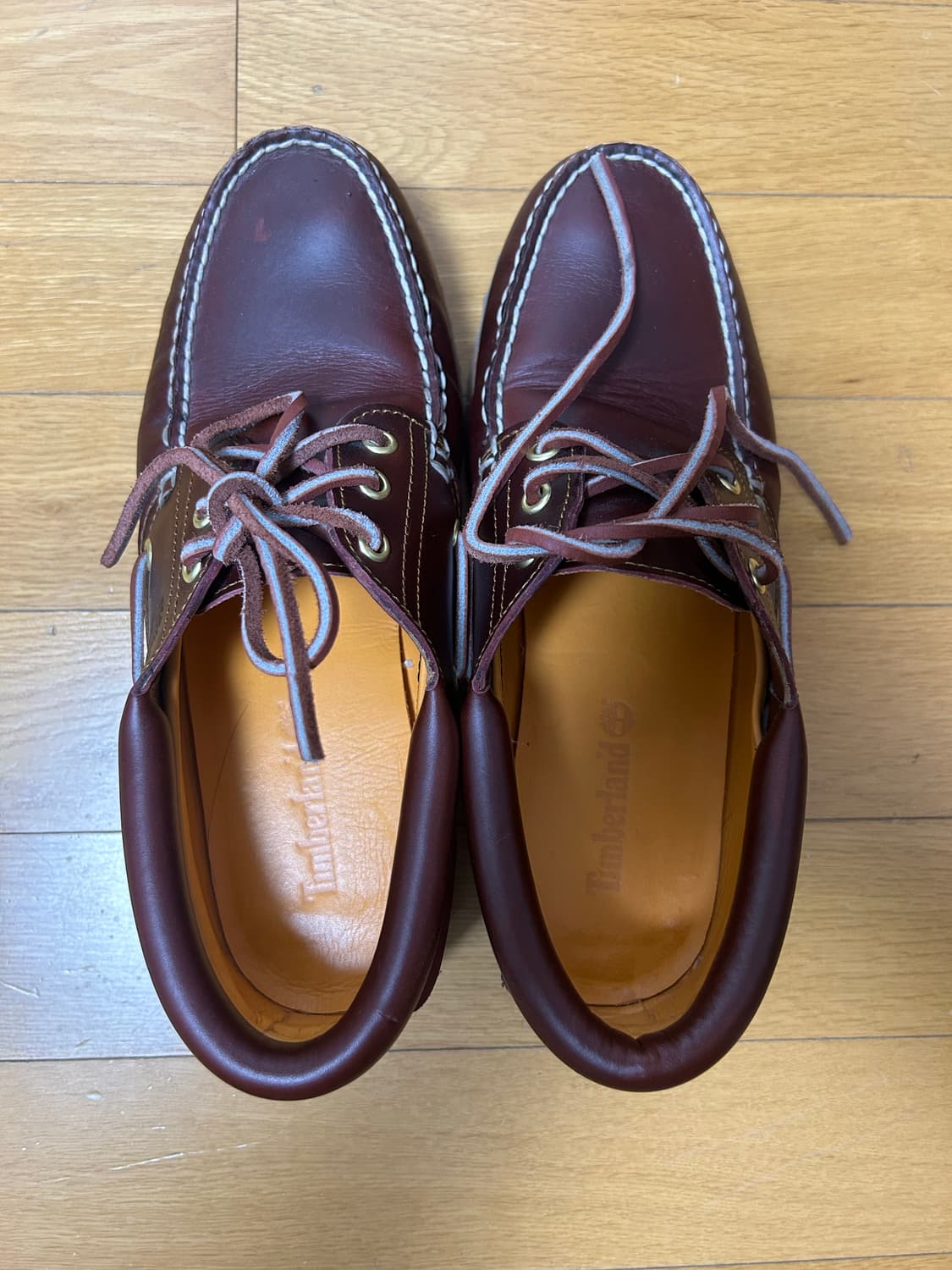 팀버랜드 어센틱 3 아이 클래식 러그 버건디 - 와이드 상품이미지1