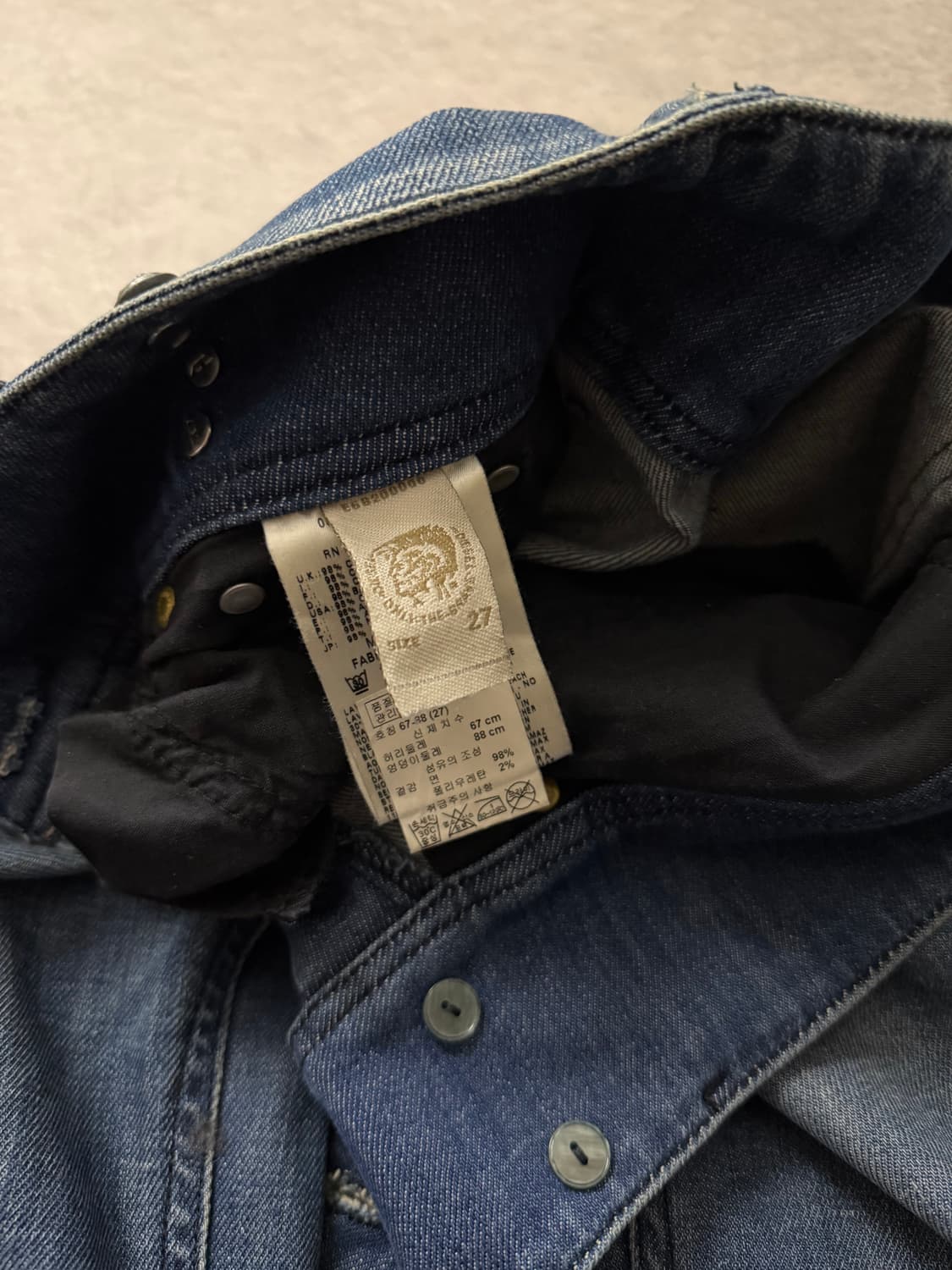 디젤 부츠컷 데님팬츠 상품이미지8