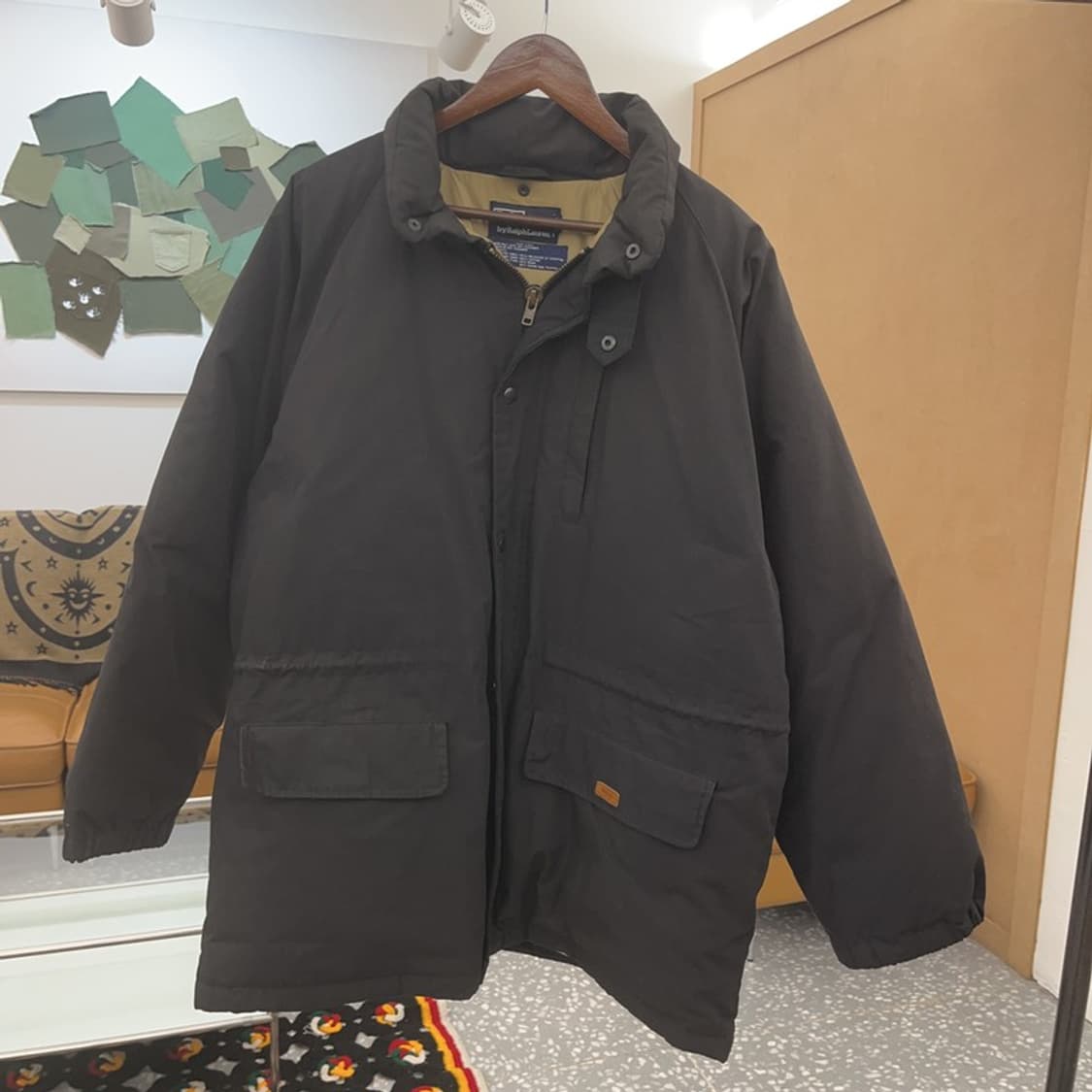 폴로 랄프로렌 90s 캐주얼 빅사이즈 포켓 다운 패딩 110 C07457 상품이미지3