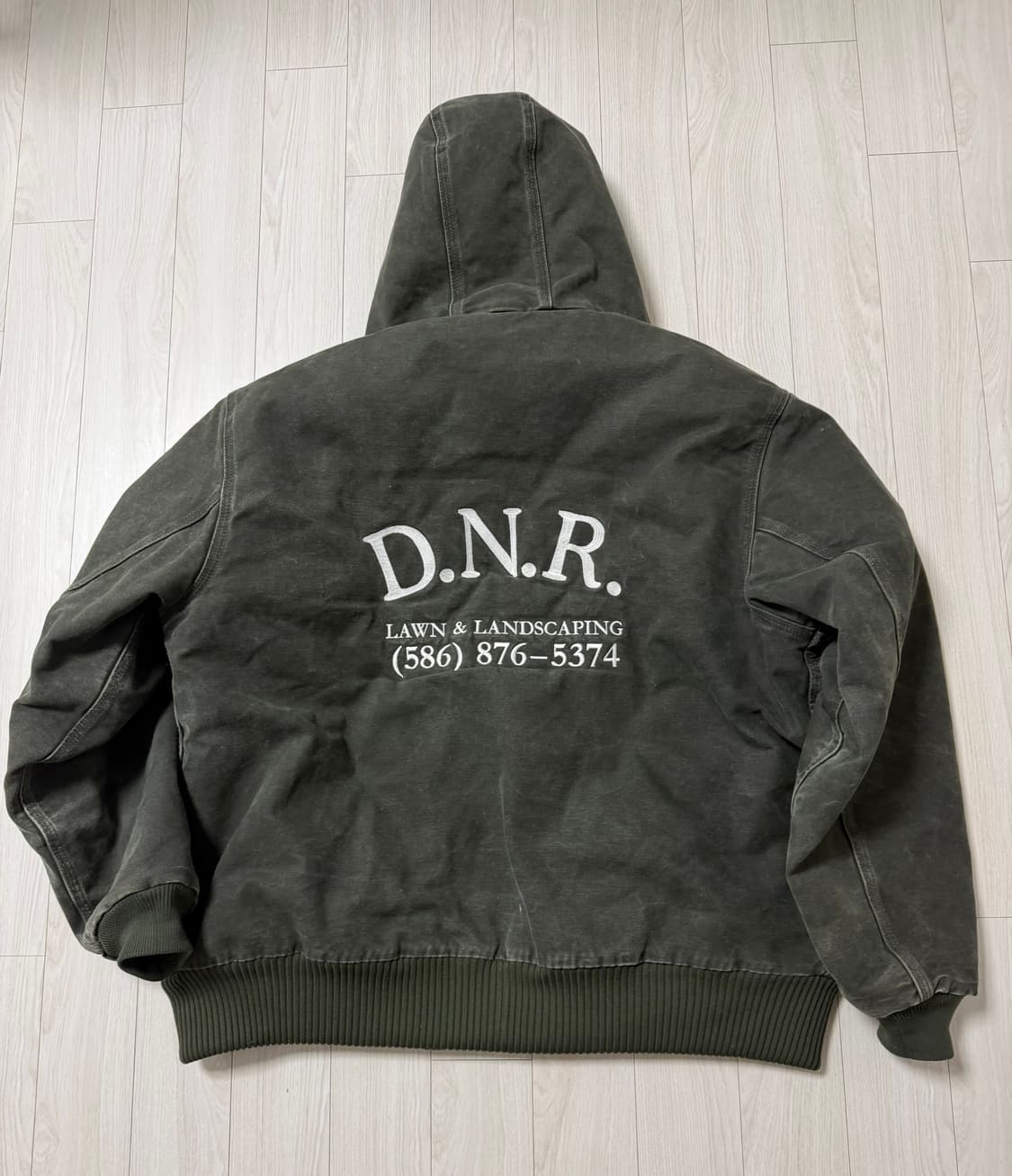 칼하트 액티브 자켓 J130 모스 그린 L 상품이미지4