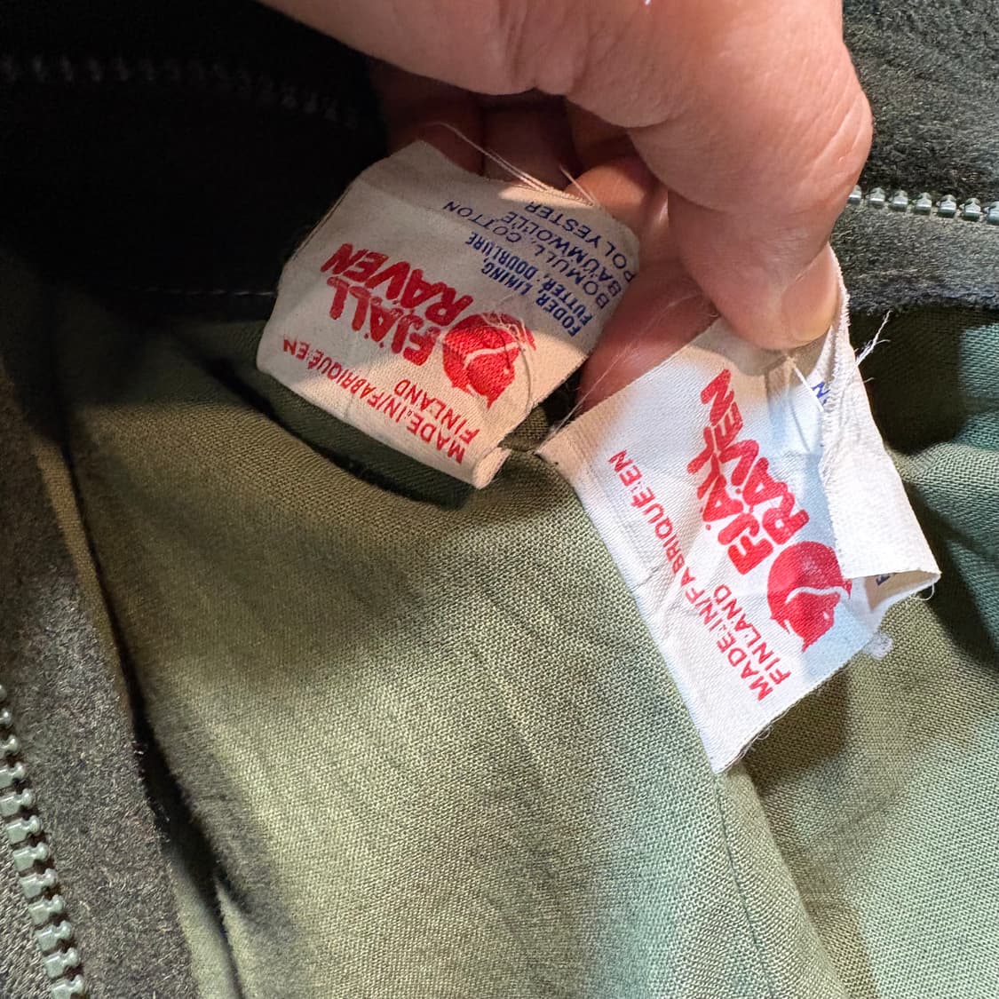 [54] FJALL RAVEN 피엘라벤 빈티지 울 워크 자켓 상품이미지8