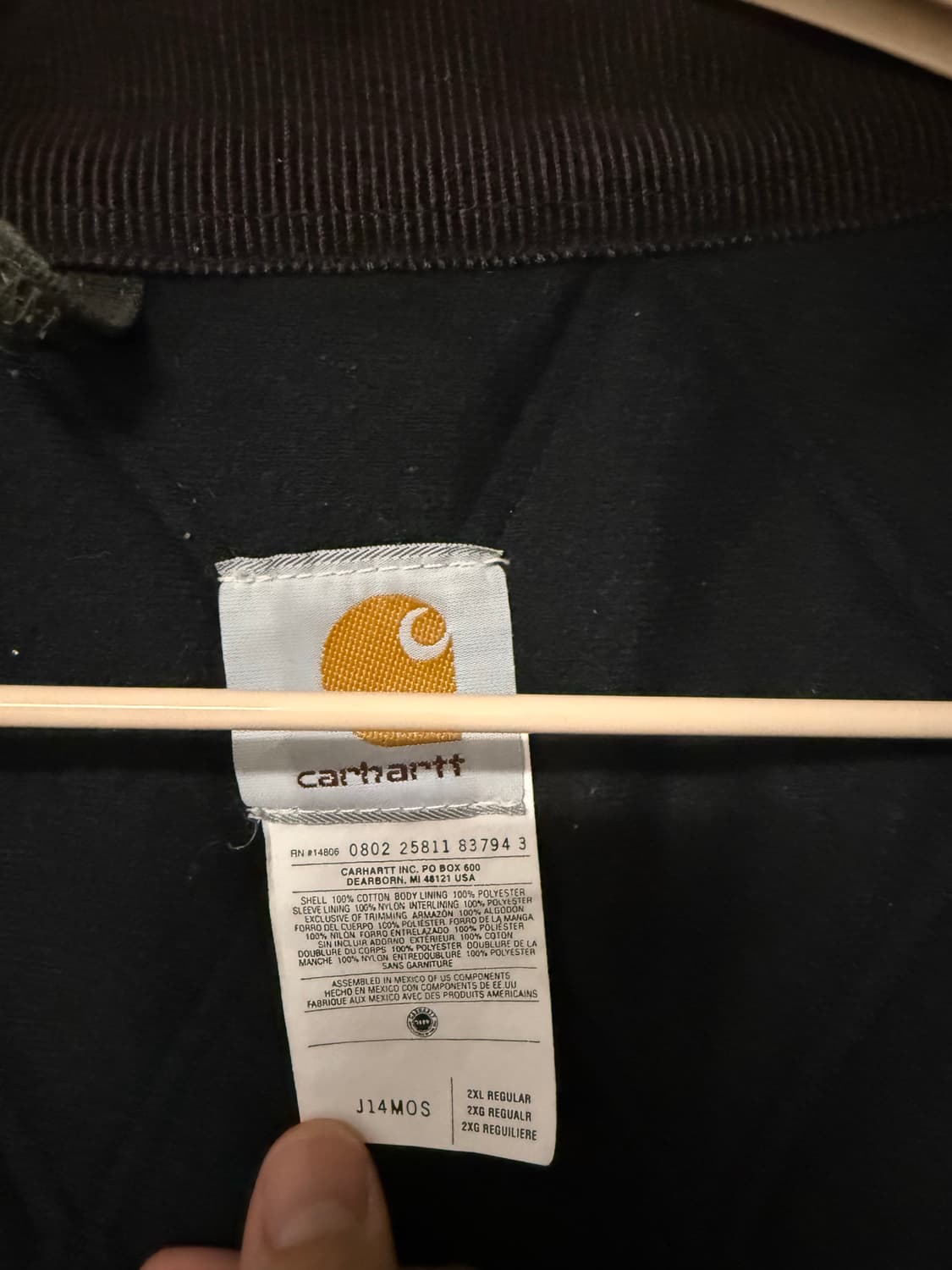 [XXL]칼하트 OG J14MOS 산타페 자켓 판매합니다 상품이미지4