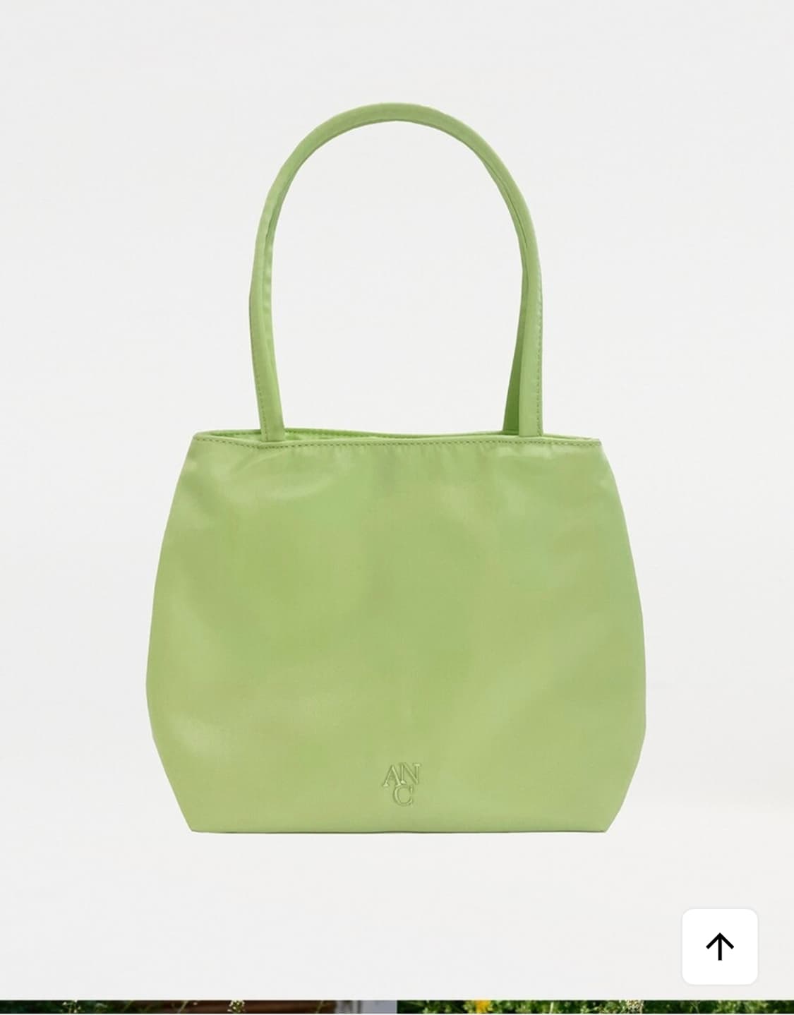 언에디트 숄더백 연두 상품이미지1