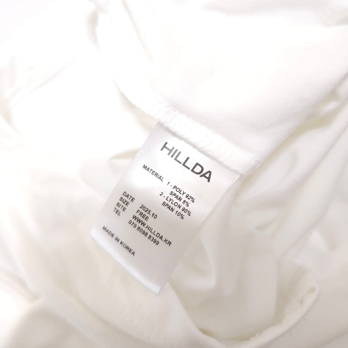 힐다 컷아웃 웨이브 슬리브 탑 상품이미지5