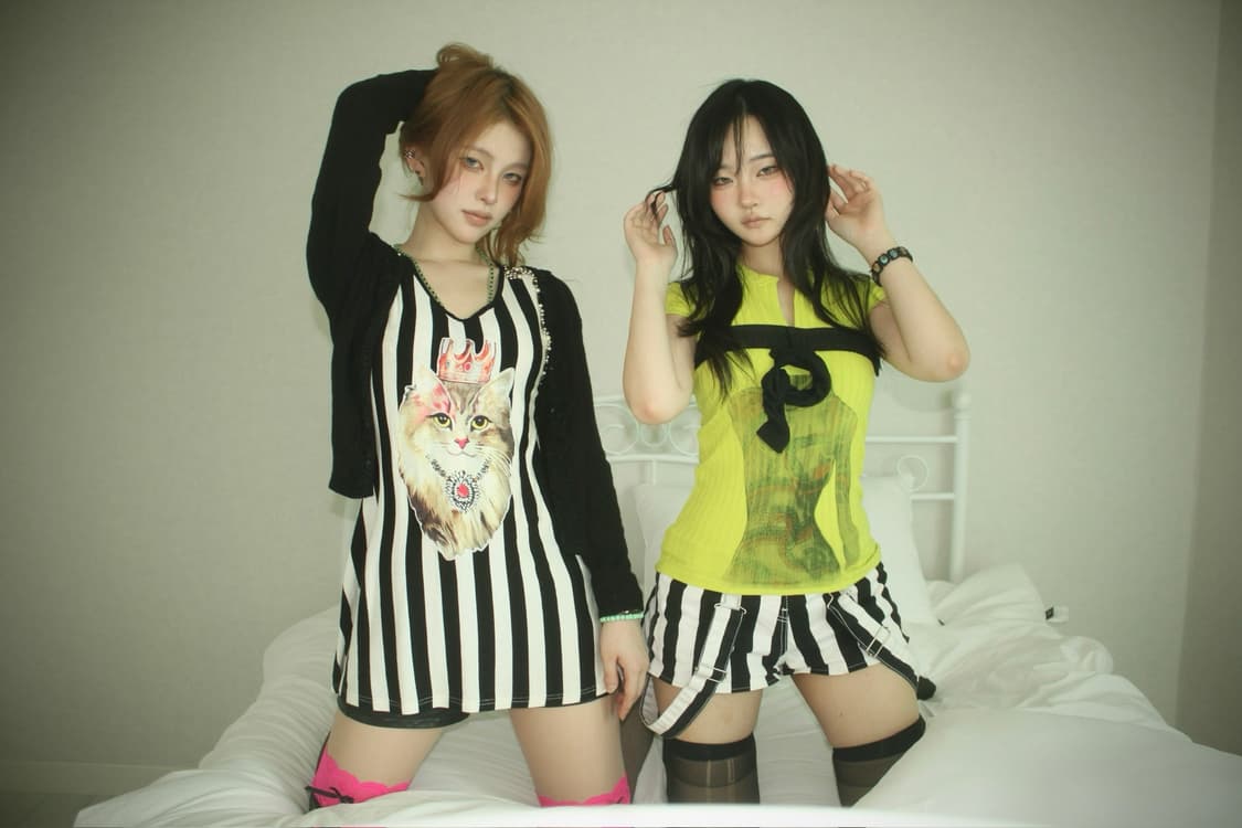Striped Strap Shorts 상품이미지3