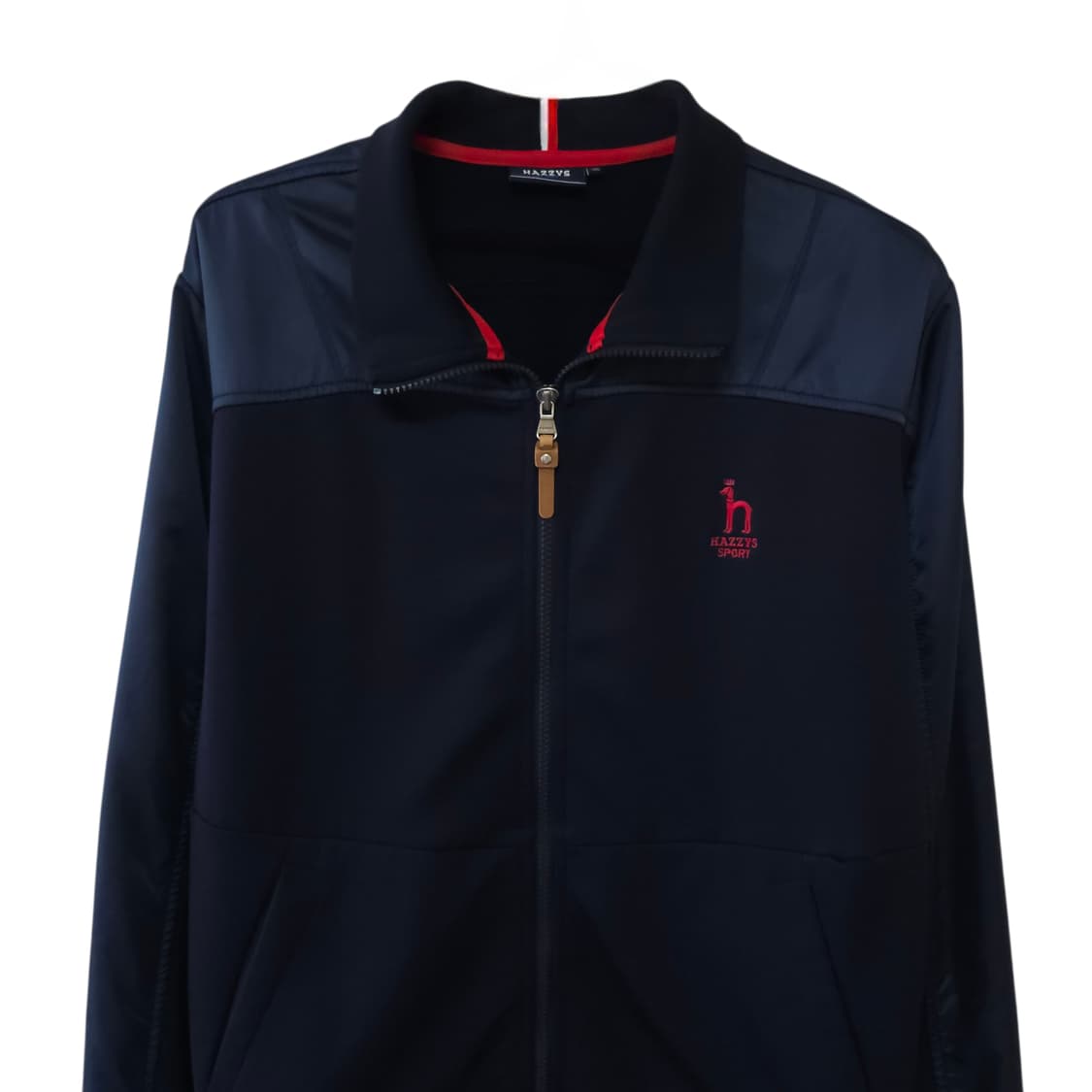 헤지스 골프웨어 남여트랙탑져지 100-105 블루종 상품이미지2