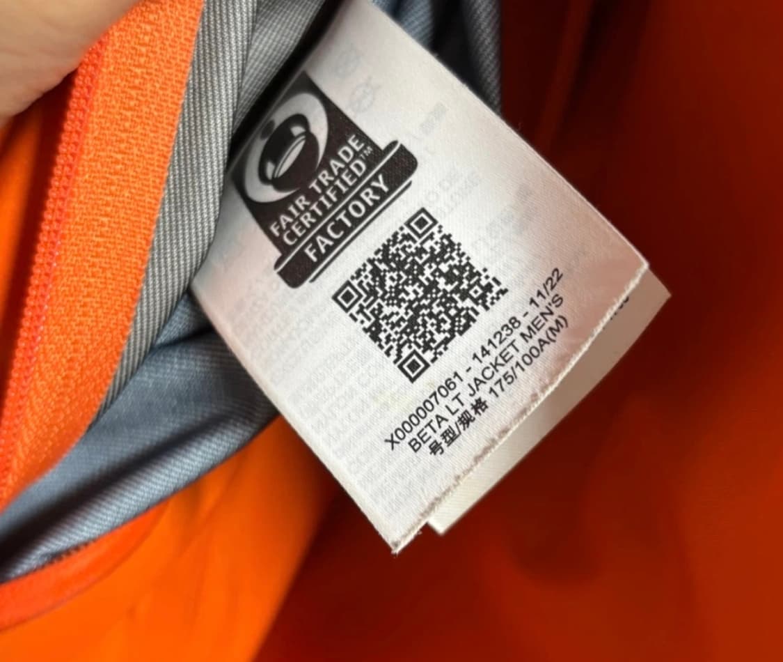 아크테릭스 베타 LT M 사이즈  사용감이 좀 많이 있어 좋은가격을 책정 상품이미지6