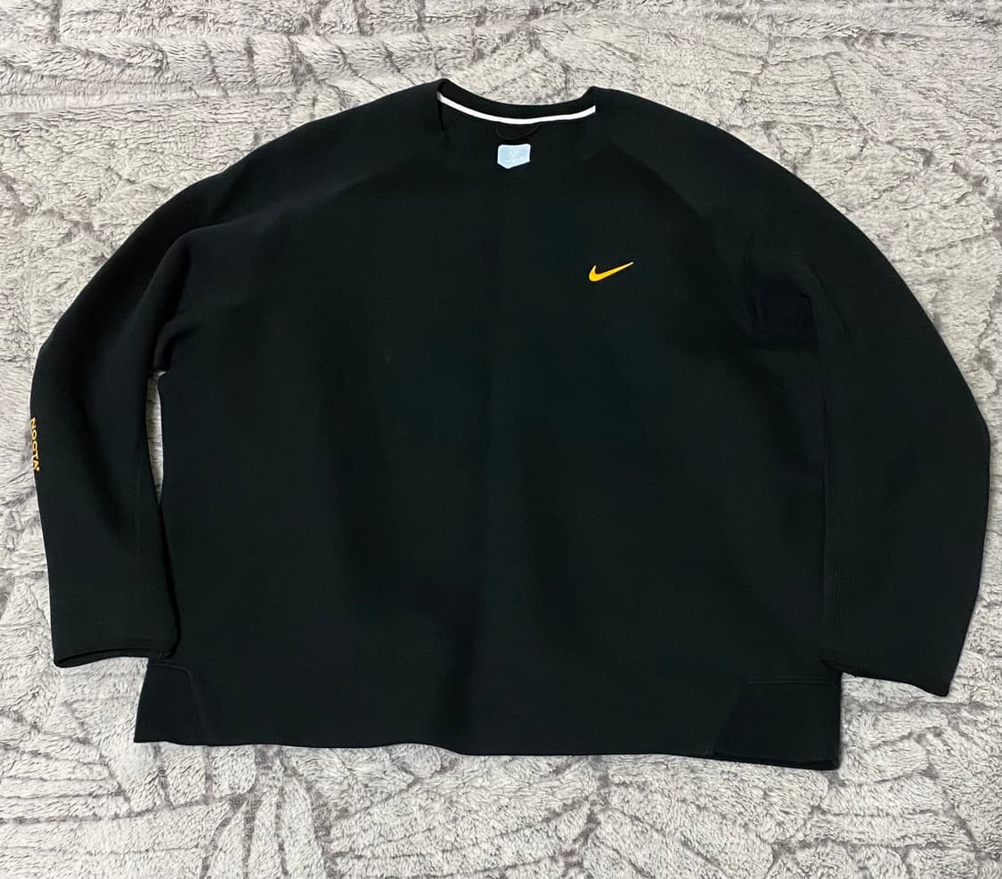 [XXL] 나이키 X 녹타 테크 플리스 크루 블랙 상품이미지1