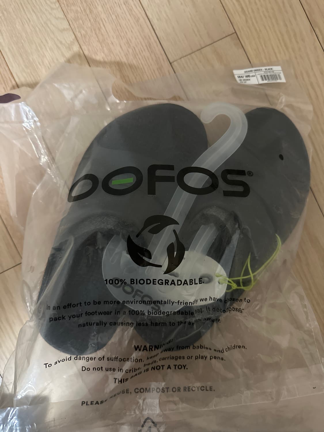 우포스 슬리퍼 우아 슬라이드 230 새상품 상품이미지1