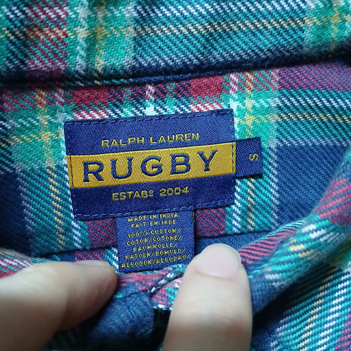Polo 폴로 랄프로렌 럭비 체크 셔츠 남방 상품이미지7