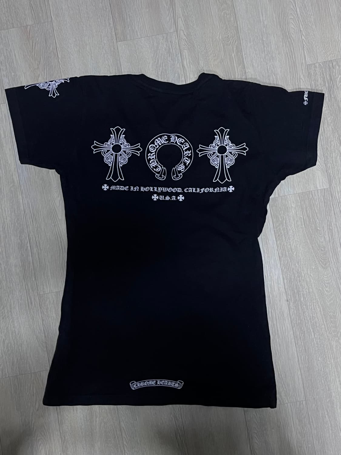 크롬하츠 블랙 반팔 상품이미지2