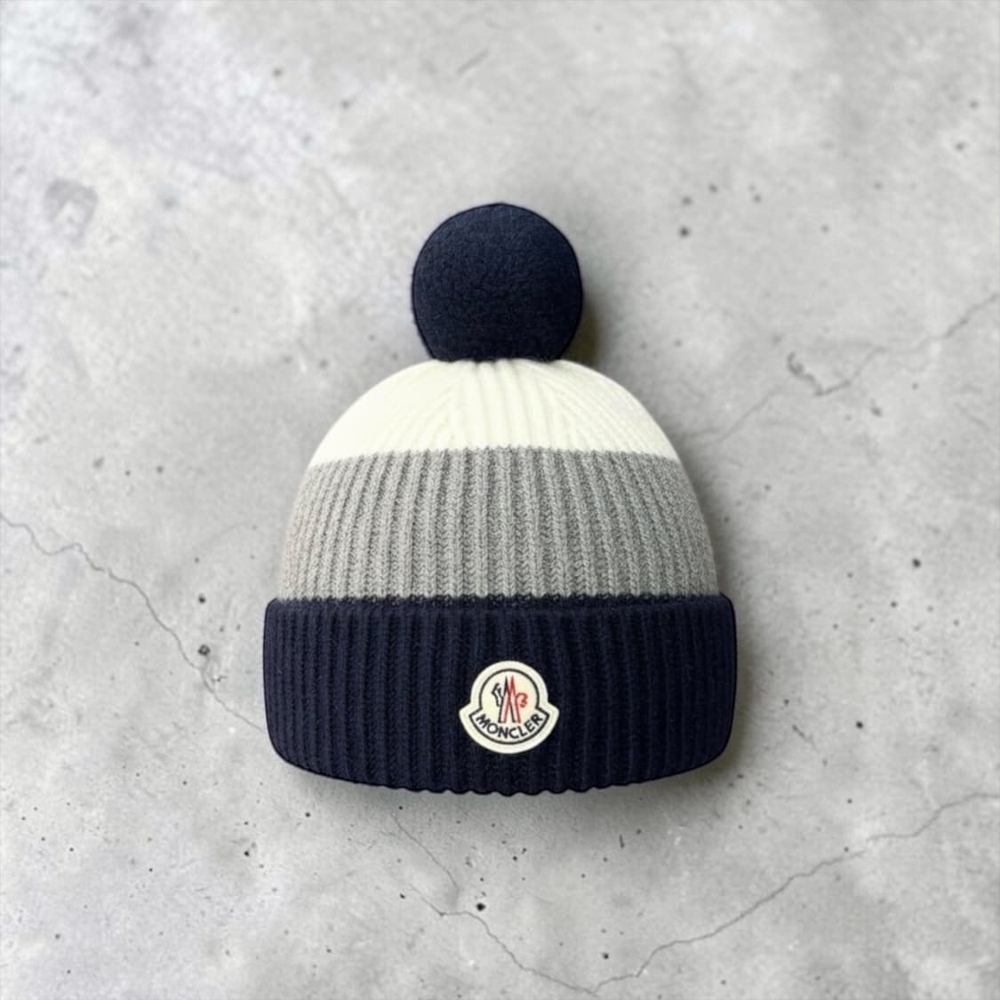 몽클레어 벨레토 울 퐁퐁 비니 캡 상품이미지1