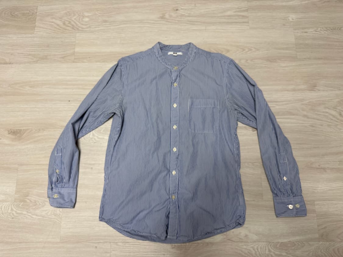 [M] 유니클로 남성 체크/스트라이프 5종 셔츠 상품이미지2