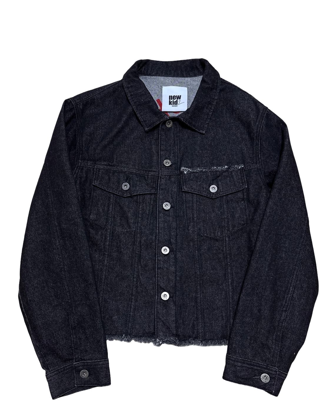 노앙 뉴키즈 흑청 데님 트러커 자켓 상품이미지1